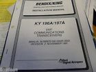 006-00695-0002 Manual Comm Ky197a Vhf Bendix Ky196a Installation Avionics King