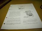11-10090 Air Flow Tester Operating Tech Dat