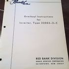 32e03-3-c Inverter Overhaul Handbook Bendix