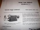 334d-1 Trim Tab Servo Service Manual