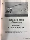47g-5a 47g-5 Bell Helicopter Illustrated Parts Breakdown Manual Models