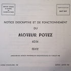 4d-34 Potez Operation Maintenance Parts Handbook