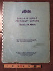 5890-b 5890-a Dumont Frequency Meter Operation Service Manual