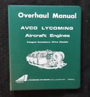 Tigo-541 60294-6 Lycoming Orig Integral Accessory Drive Aircraft Engine Overhaul Manual