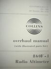 860f-1 Radio Altimeter Overhaul Manual