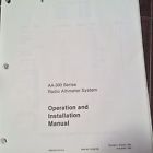 Aa-300 Radio Altimeter Install Manual