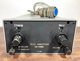 Cc-304a Aircraft Radio Corp Cessna 300 Nav/com 360-channel Receiver Transmitter Untested
