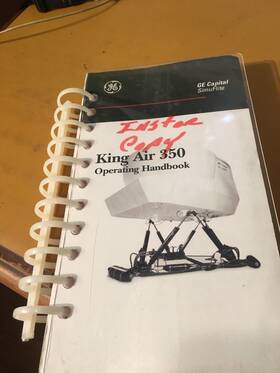 Beechcraft King-350 Simuflite King Air 350 Operating Handbook