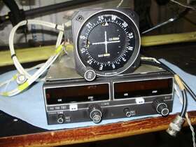 066-1024-31 Bendix King Bendix/king Kx 155 Nav/com With G/s And Ki 209 Vor/loc/ils Indicator No Sun Burn