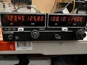069-1024-3 Bendix King Bendix/king Kx 155 14 Volts With Glide Slope Tray And Connectors
