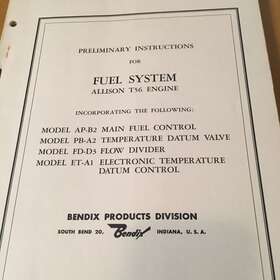 Et-a1 Bendiz Ap-b2 Bendix Fuel Pb-a2 Fd-d3 On Allison T56 Engine Maintenance Manual