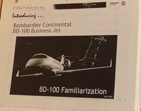 Bd-100 Bombardier Continental Business Jet Pilots Familiarization Manual