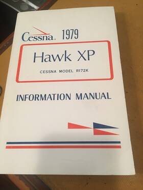 172-hawk Cessna 1979 Hawk Xp R172k Pilots Information Manual