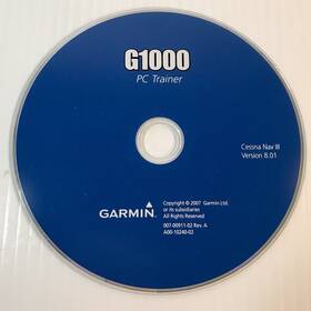 Cessna 753759072728 G1000 Garmin Nav Iii Pc Trainer Dvd Version 8.01 Windows