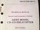 Ch-47d Boeing Chinook Helicopter Pilots