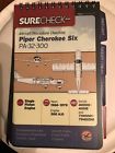 Pa-32-300 Che300-f Sure Check Surecheck Aircraft Procedure Checklist Piper Cherokee Six