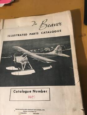 De Havilland Dhc-2 L-20a Beaver Parts Manual Aka