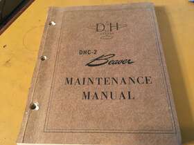 Dhc-2 De Havilland Original Beaver Maintenance Manual