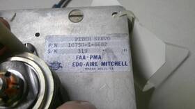 Edo-aire Ic750-1-668p Pitch Servo Used- Unsure Of Functionality