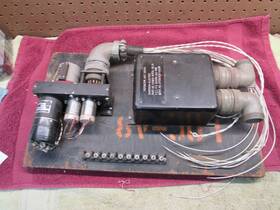 Es1628 Emerson Vintage Aircraft Radio Repeater Servo Thomas Edison Kearfott Syn