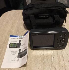10r-022492 Garmin Gpsmap 296 Aviation Marine Gps Navigation Unit Read