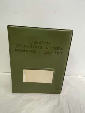 Ov-1c Grumman 1979 Operators And Crewmembers Checklist Manual Original Us Army
