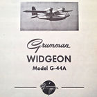 G-44a Grumman Widgeon Model Service Maintenance Ma