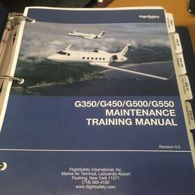 Gulfstream G350 G450 G500 And G550 Maintenance Training Manual