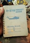 H-37b Sikorsky Rare 1962 Aircraft Factory Helocopter Pocket Guide Handbook