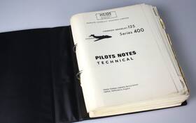 Hawker 125-400 Siddeley Hs 125 Series 400 Pilots Notes Technical Manual