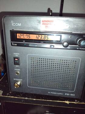 Radio.760 Icom Ica200-00 Ica 200 Aircrafts Comm