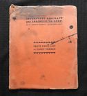 Interstate Aircraft Engineering Corp Wwii Cadet Trainer Airplane Parts Price