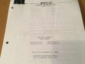 3a165 Ipeco Crew Seat Assemblies Service And Parts Manual 3a165 Ipeco Crew Seat Assemblies Service And Parts Manual