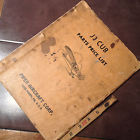 J3 Cub Parts Manual With Pricing.