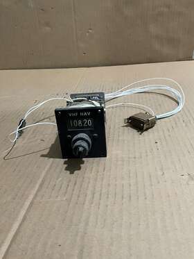 071-1013-00 King Vintage Avionics Vhf Nav Control Unit Kfs 560 As Is Parts Only Untested