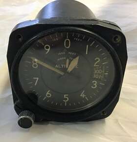 An5760-2 Kollsman Instrument 5760-2 Altitude Indicator Pn Vintage