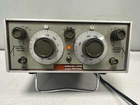 N663 Krohn-hite 3550 Model Filter With Power Cord #n663