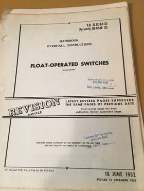 Ea750 Liquidometer Ea501 Ea504 Ea593 Float Operated Switches Overhaul Manual