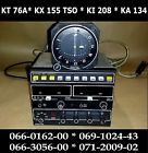 066-1062-00071-2009-02 Lot Kx155 King Indicator 4 Ka134 Serviceable Ki208 Nav 069-1024-43 Kt76a 066-3056-00 Transponder
