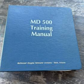 369d Md 500d/e Mcdonnell Douglas Helicopters Service Training Maintenance Manual 369d/e