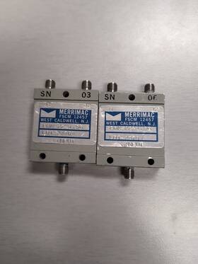 Pdm-22-1.5g Merrimac 2-merrimac Wilkinson Power Divider 2-way 1-2 Ghz Sma. Lot Of 2