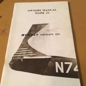 Mooney 21-m20c 1963 Mark 21 Owners Manual Aka M20c
