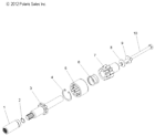 N60771496 Polaris Gear 9t New