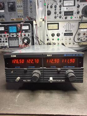 Narco 03121-0300 Mk 12e P/n With Gs 12d Replacement Radio 14 Or 28 Volt 8130