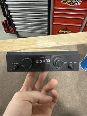 C-38b Narco C-47b Com 120 Tso Vhf Transceiver