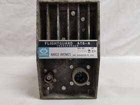 Cnr169a2 Narco Untested Vintage Flight Guard At6-a Transponder Avionics