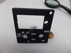 754-0536-026 Om9078-076 Collins Prolineatc Transponder Control Face Plate Blk Cpn