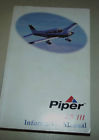Pa-28-181 Pilot Piper Airplane Man Aircraft Information Air 's Archer Iii Manual Owner