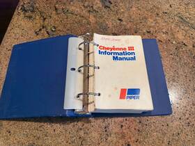 Piper Pa-31t3 Cheyenne 3 Pilots Information Manual Pa -42