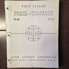 Pa-22 Piper Pacer Pa-20 And Tri-pacer Parts Manual